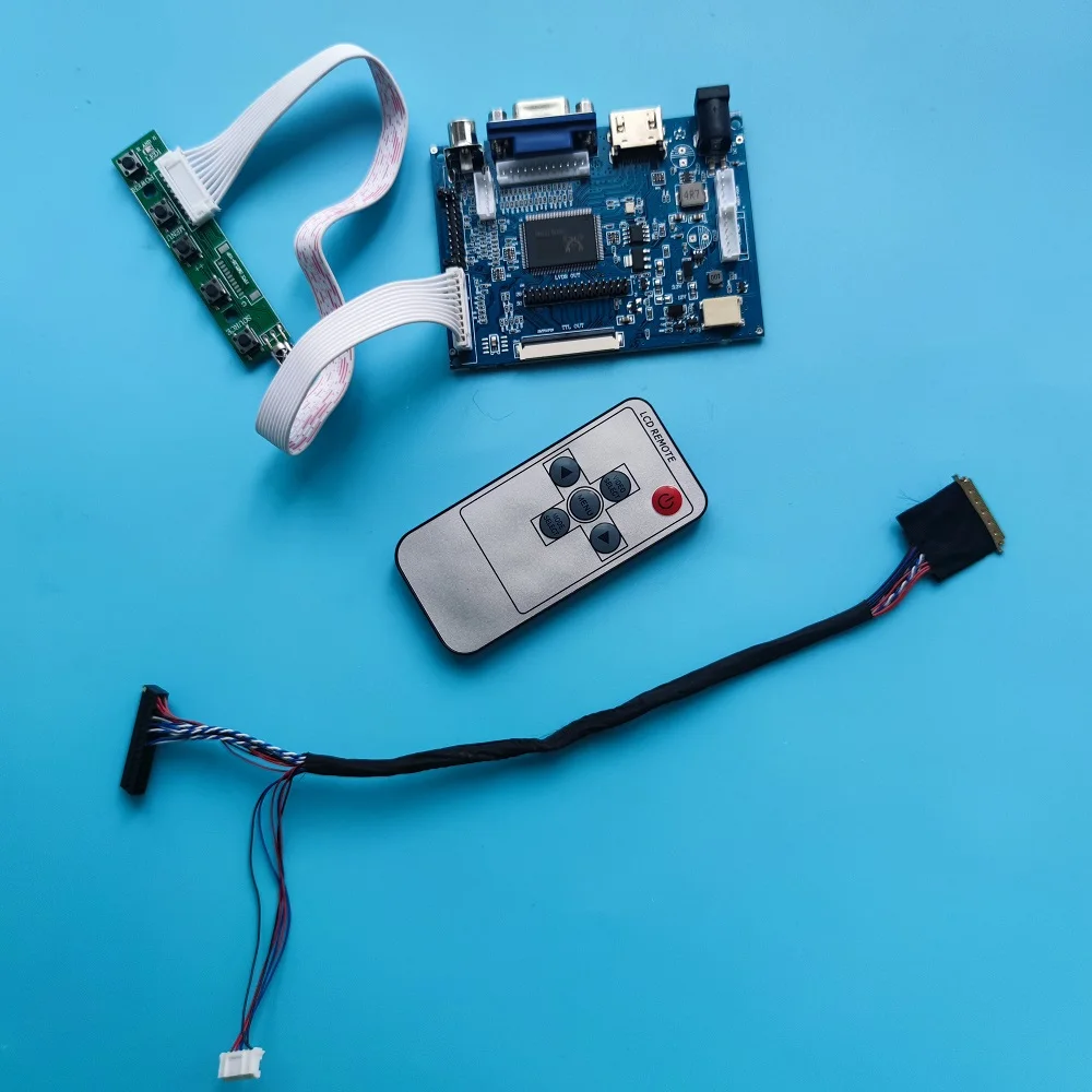 

VGA kit Work 2AV панель дистанционного управления LP154WP2/LTN154BT03/B154PW04/TX39D30VC1GAA плата контроллера ЖК-экран LED HDMI-Совместимость