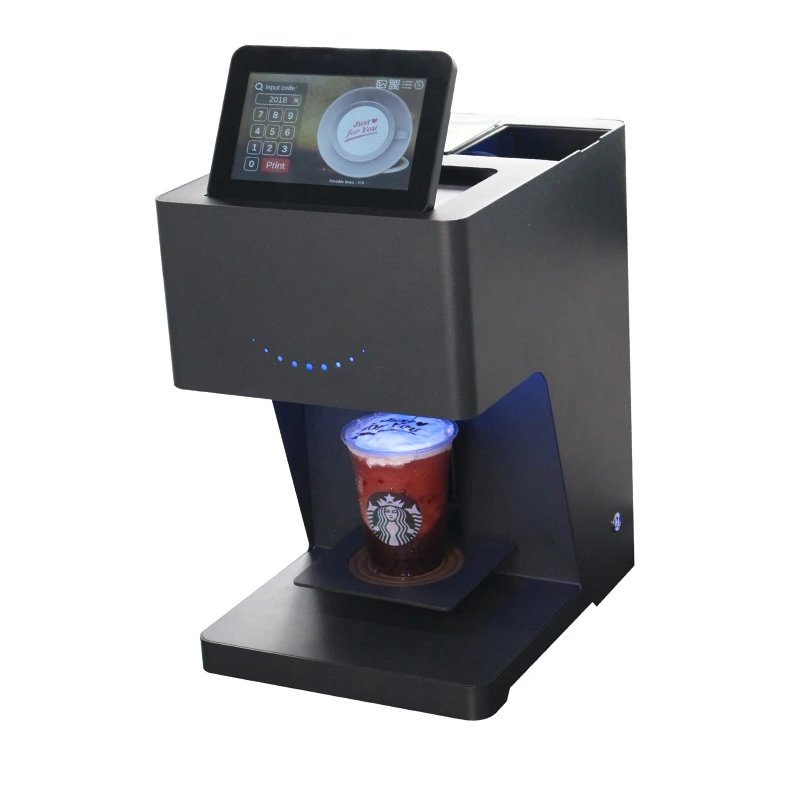 Бесплатная доставка новинка 2019 принтер для печати на кофе машина латте с