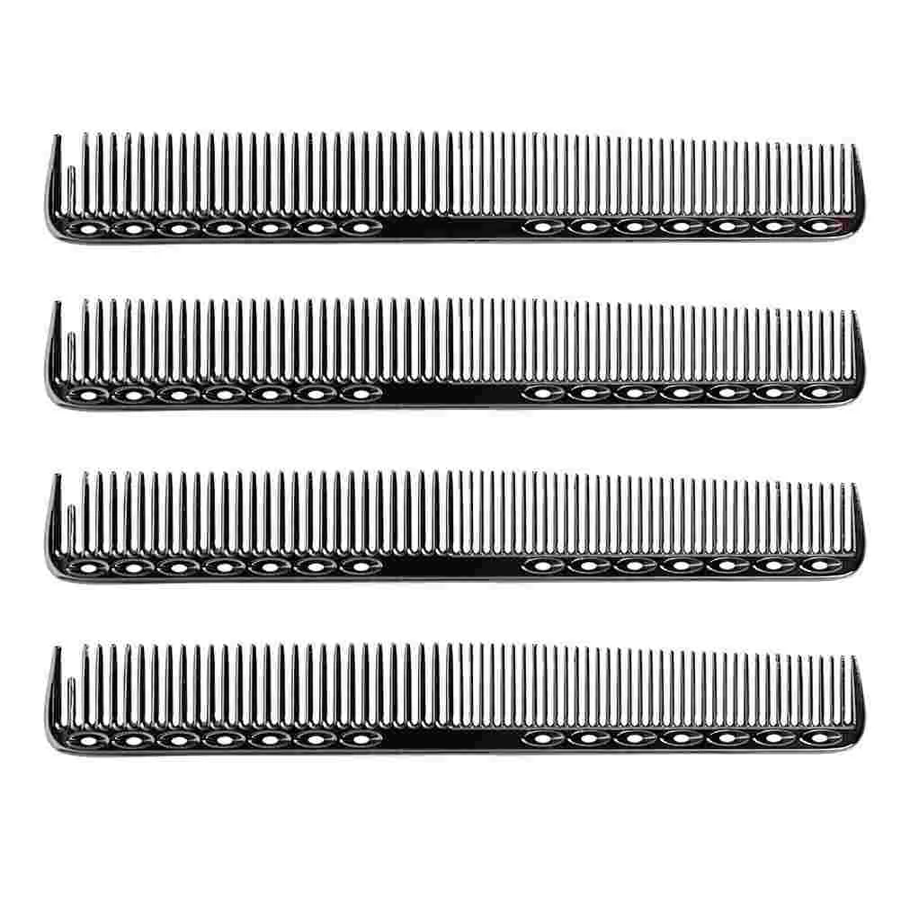 

4 шт Парикмахерская тонкая зубная расческа профессиональная двухсторонняя фотография