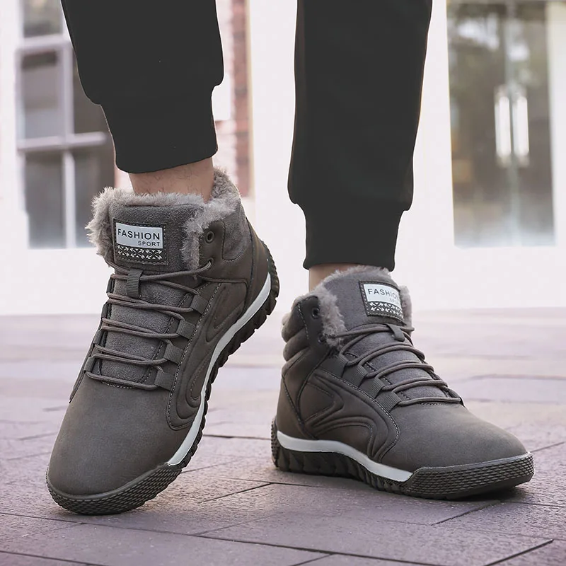 Baideng/теплые кроссовки для мужчин и женщин 38 градусов Цельсия зимняя обувь бега на