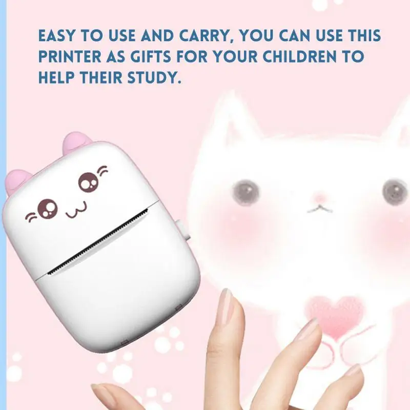 Мини принтер для фотографий 200DPI Bluetooth|Модули умного дома| |