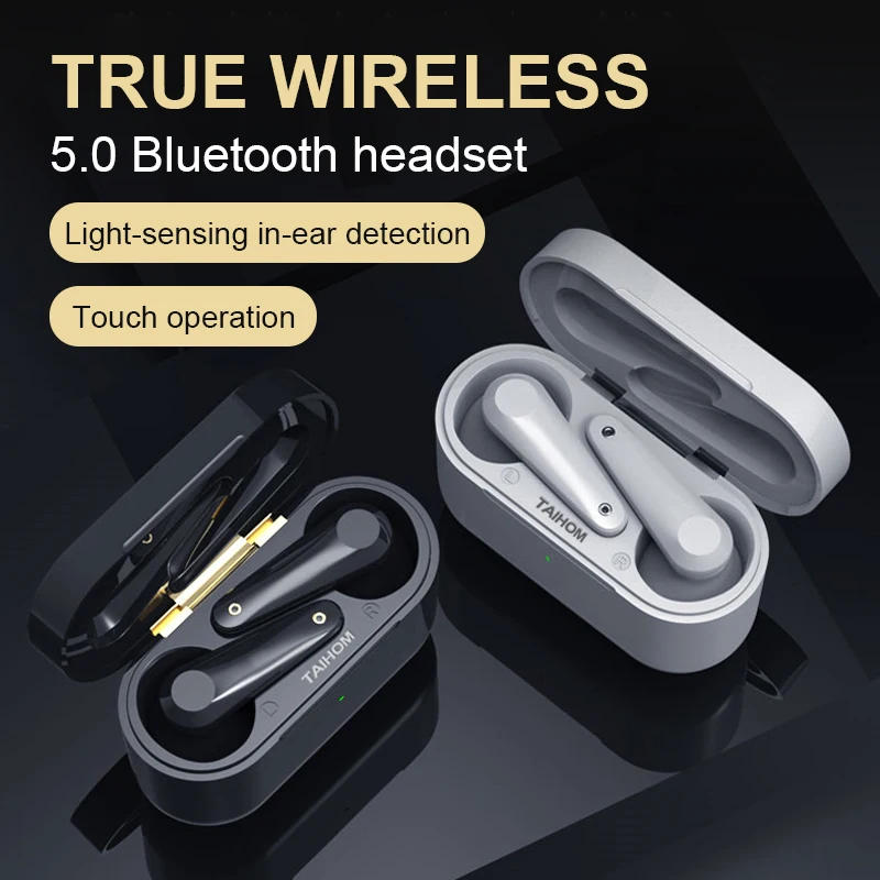 

Беспроводные наушники TAIHOM, Tws наушники для смартфонов, Bluetooth-гарнитура, игровые наушники i12 версии 5,0
