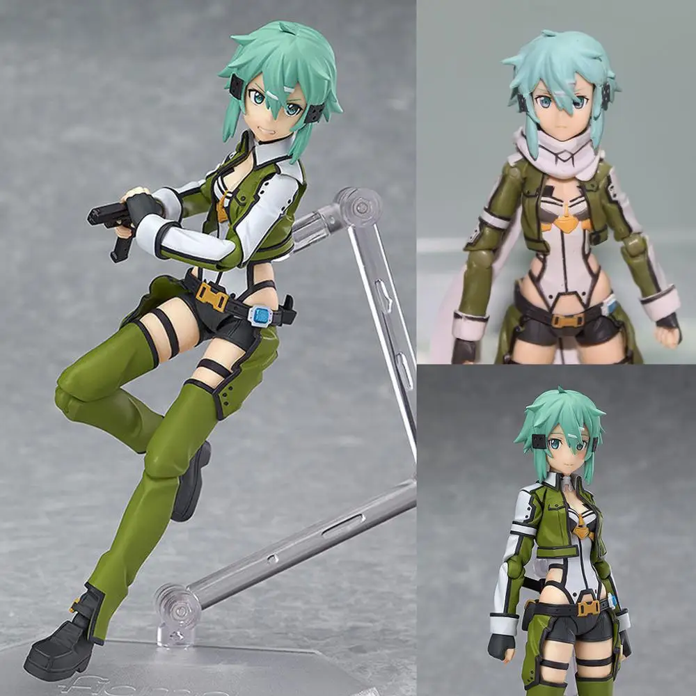 Меч искусство онлайн II Аниме фигурки Асада шино если героев игры пистолет Gale Online