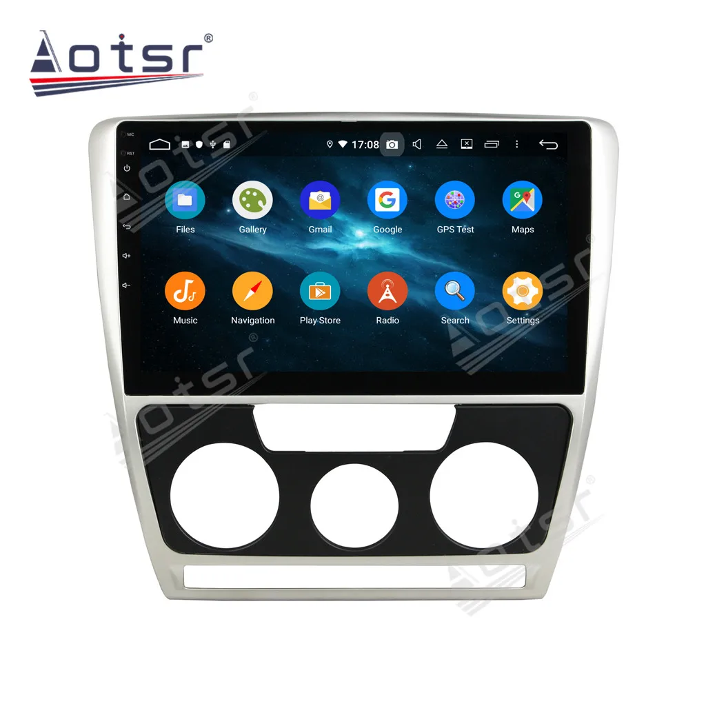 

For Skoda Octavia MT 2010+ Android 10.0 Radio 64GB Car Multimedia Player Car GPS Navigatioion Auto Stereo Audio Screen Head Unit
