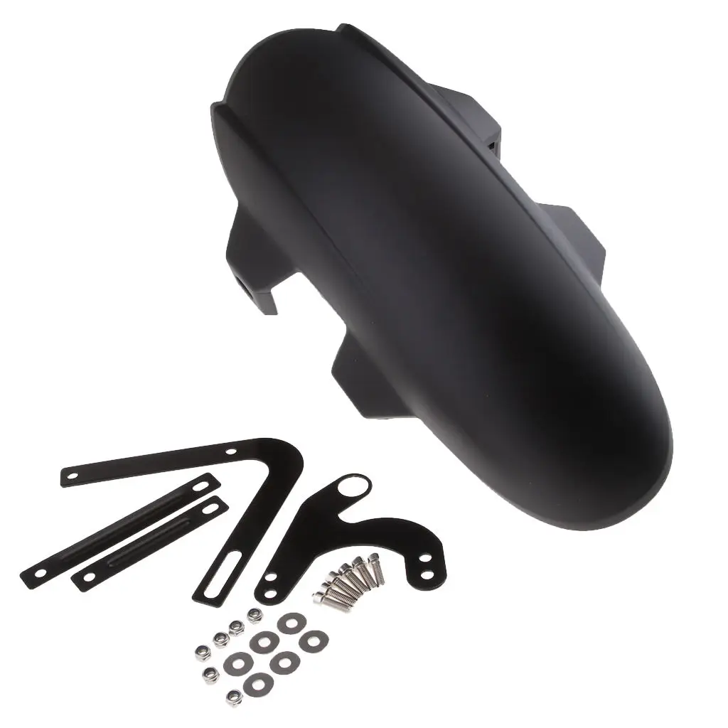 

Motorcycle Bracket Motorbike Mudguard Fender with Mount Bracket Universal Fits For Honda Suzuki Yamaha Kawasaki