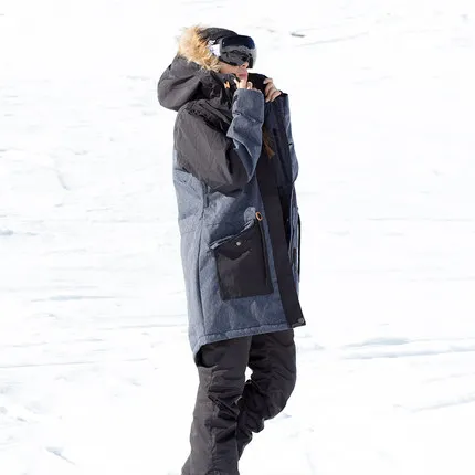 Женский костюм для катания на сноуборде GSOU водонепроницаемый и дышащий с