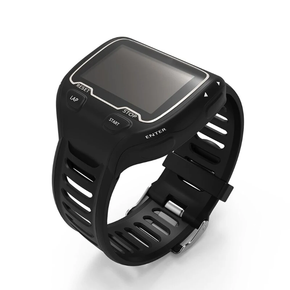 Ремешок для Garmin 920XT SmartWatch мягкий силиконовый спортивный сменный Браслет стальной