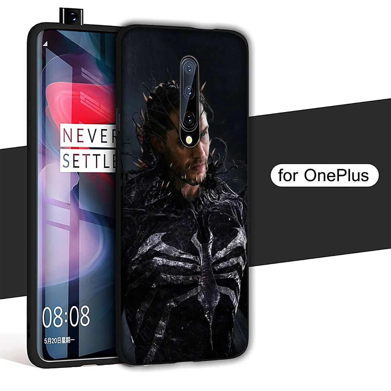 IYICAO чудо-яд Мягкий силиконовый чехол для телефона Oneplus 7 Pro 6 6T 5 5T TPU черный One Plus |