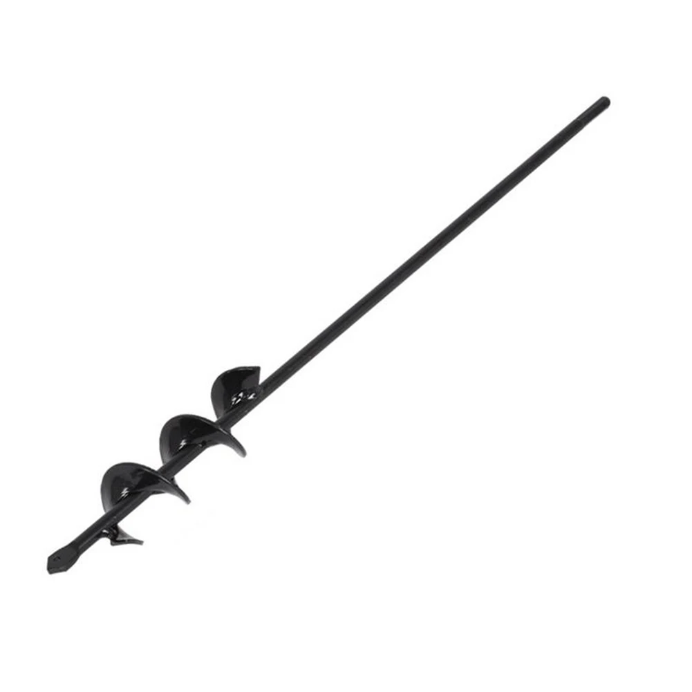 4x45cm 1 шт., горячая Распродажа, садовый Бур, спиральная дрель, цветочный горшок для копания, несколько размеров и глубины, используется для электрической дрели, Модифицированная земля - Цвет: 4x45cm