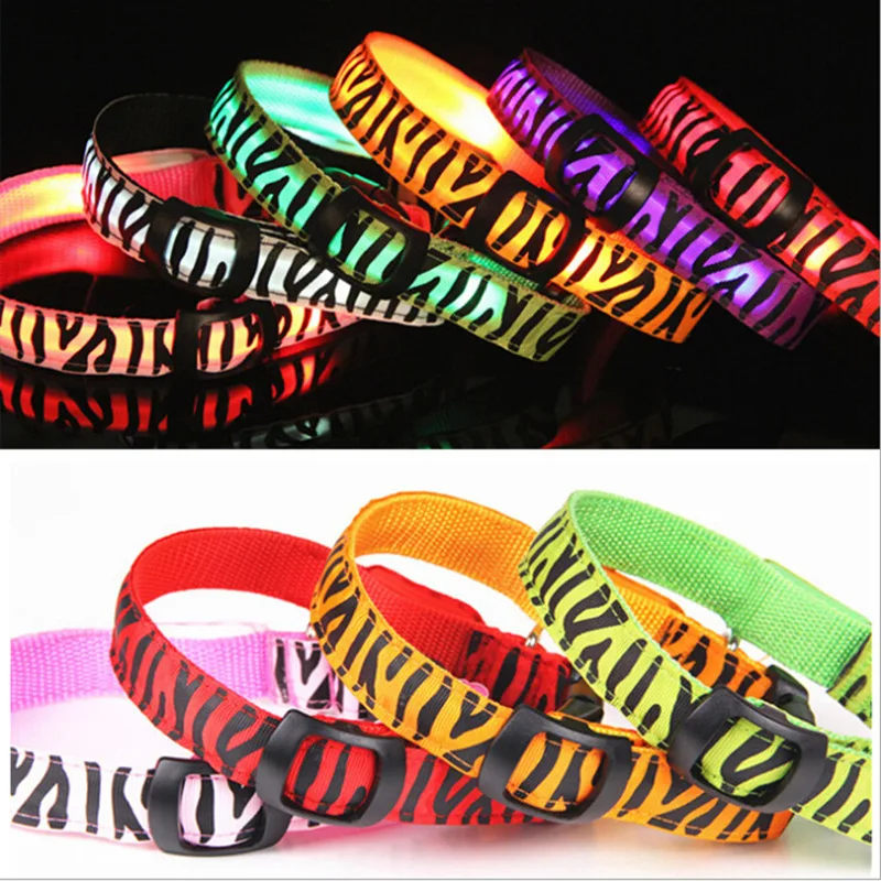 Товары для домашних животных собак кошек светодиодная полоса свинец поводки