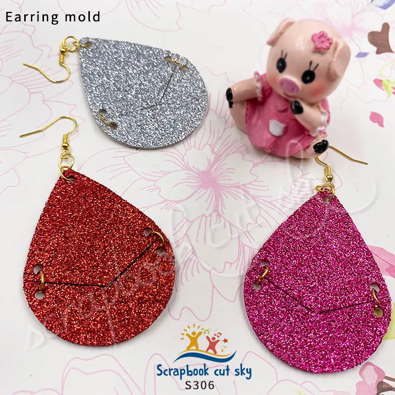 

Muyu wooden mold cutting earring S306 is suitable for market general machine models