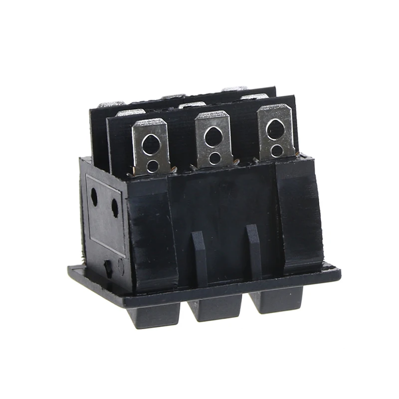 KCD3 Big Rocker Switches Black Three-Way Switch 9 Pin 2 Position multi-knife single-throw 15A 250V 20A 125VAC AC ON-OFF 34*40 |