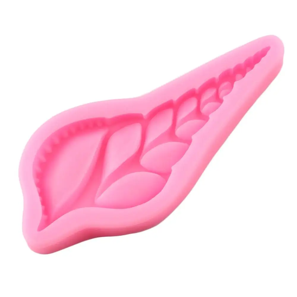 Форма для мастики в виде ракушки силиконовая форма шоколада детские инструменты