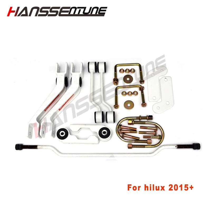 Hanssentune 4X4 سيارة بيك اب عالية الجودة الصلب الفضاء الذراع استقرار ل Hilux Revo 2015 +