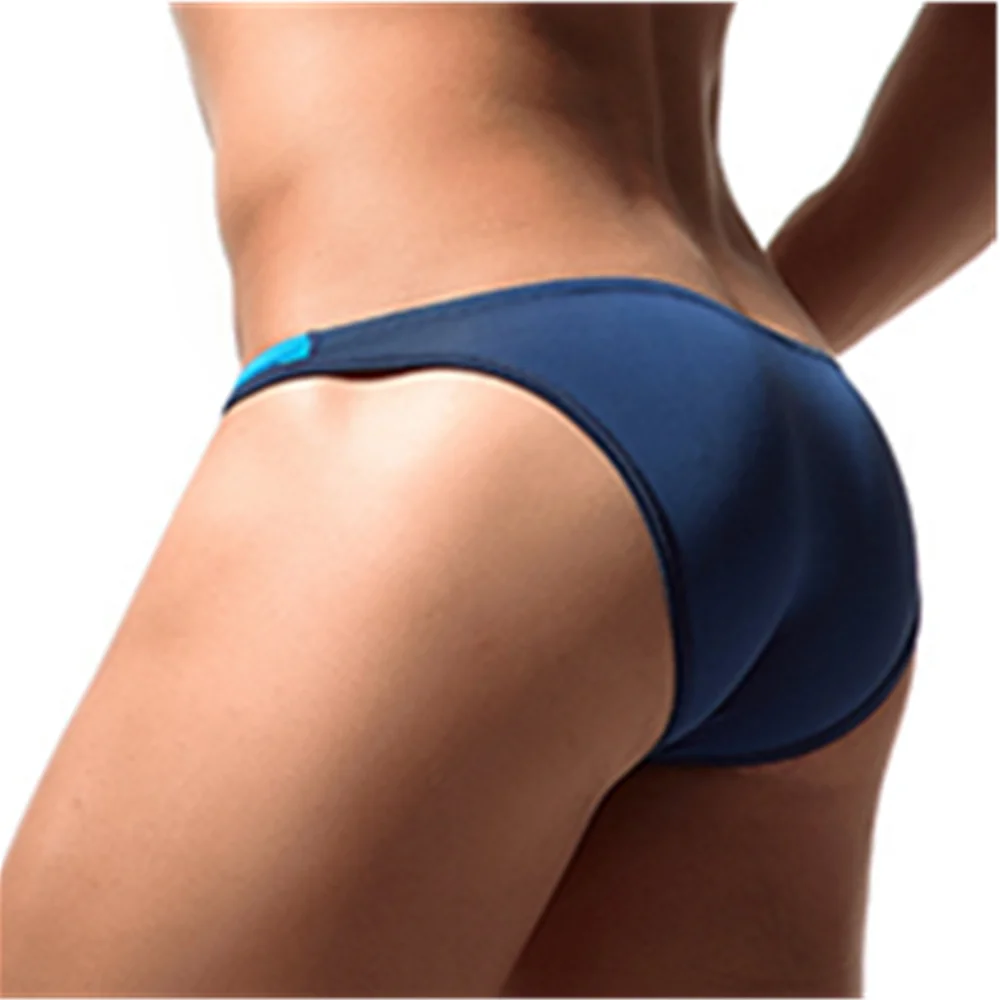 4/8 Pack Men Briefs Set Micro Pouch Underwear Low Waist Panties Ice Silk Underpants Ultra-thin U Convex Patchwork Underware |