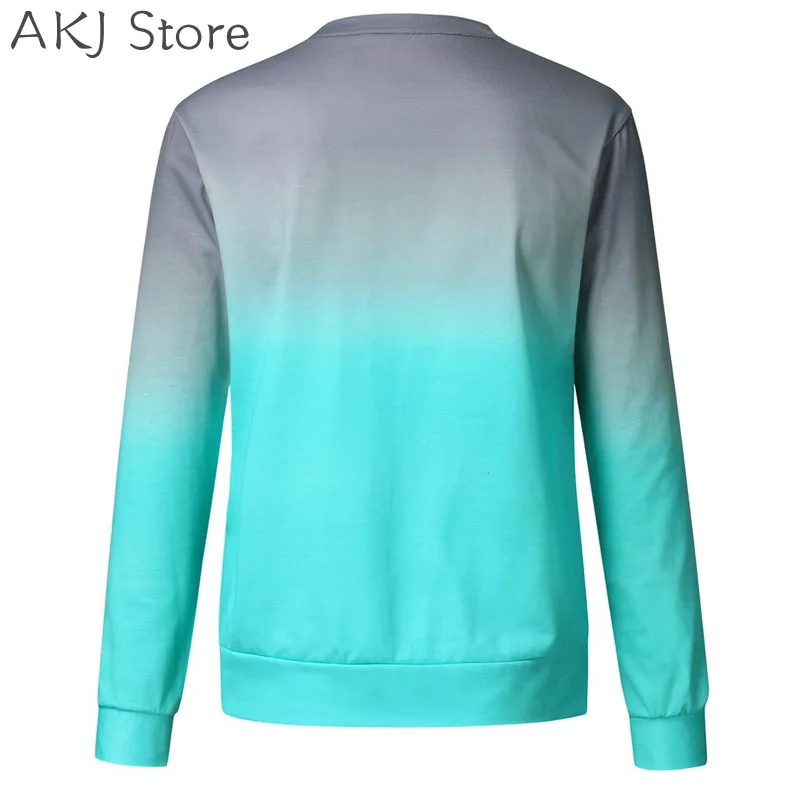 Женская футболка с длинным рукавом и круглым вырезом свободного покроя | одежда