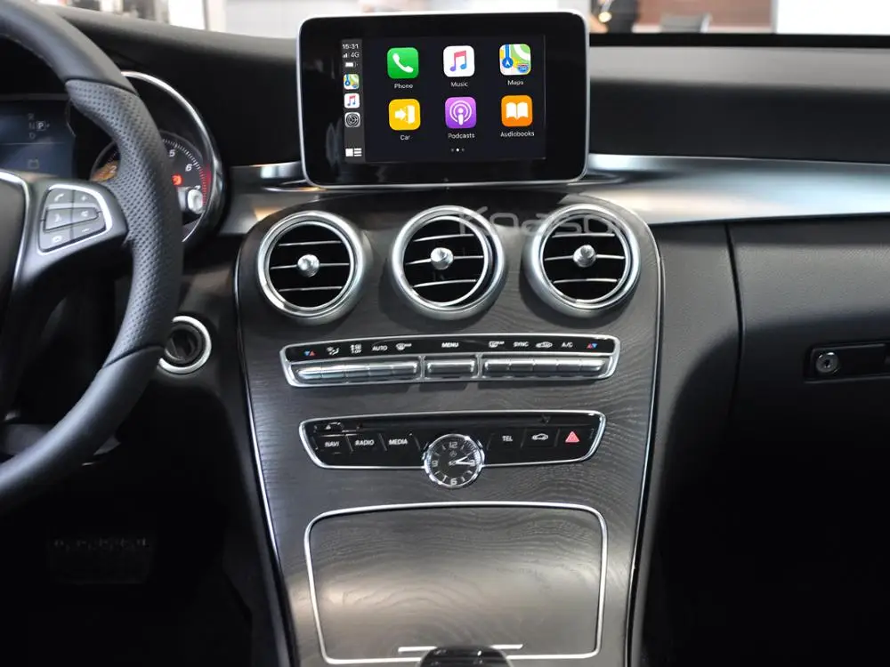 Беспроводной интерфейс Carplay для автомобилей Benz W221 W204 W205 W124 W211 W246 W123 W166 W176.