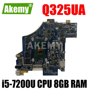 akemy for asus q325ua q325u ux370ua ux370u ux370uak q325uak laptop motherboard 60nb0en0 mb2110 w i5 7200u cpu 8gb ram free global shipping