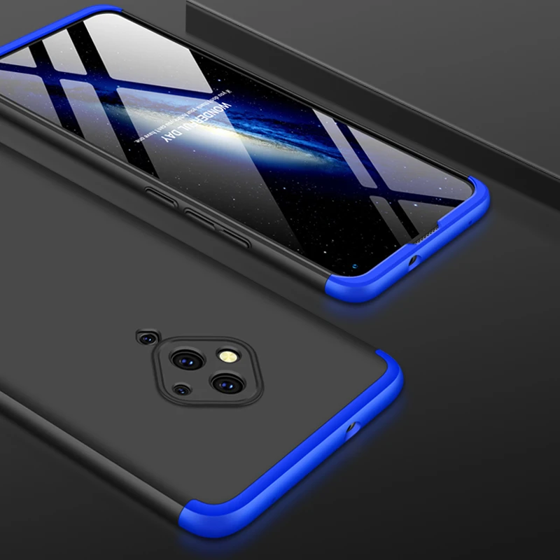 Жесткий чехол из поликарбоната для VIVO S1 Pro с полной защитой 360 градусов