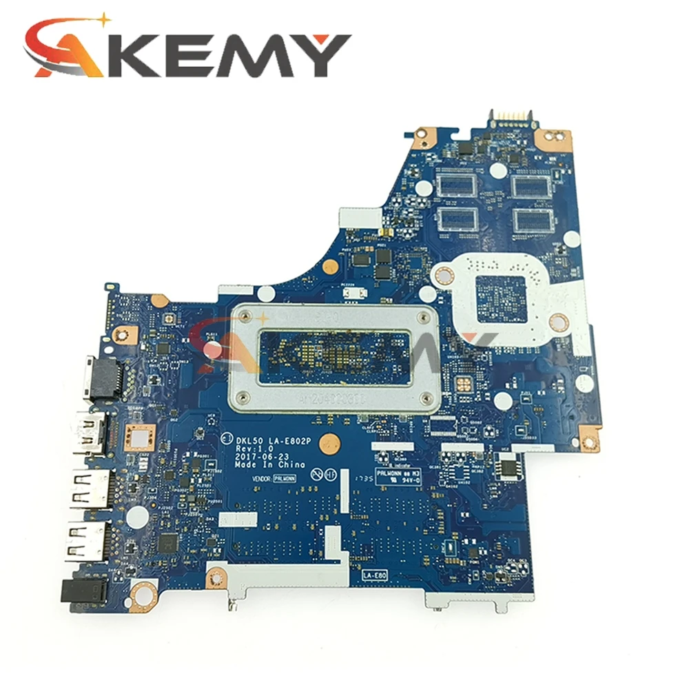 Материнская плата для ноутбука HP 15-BS 250 G6 DKL50 LA-E802P LA-E801P с SR3LD i3-7020u i3-7100uCPU DDR4 100%