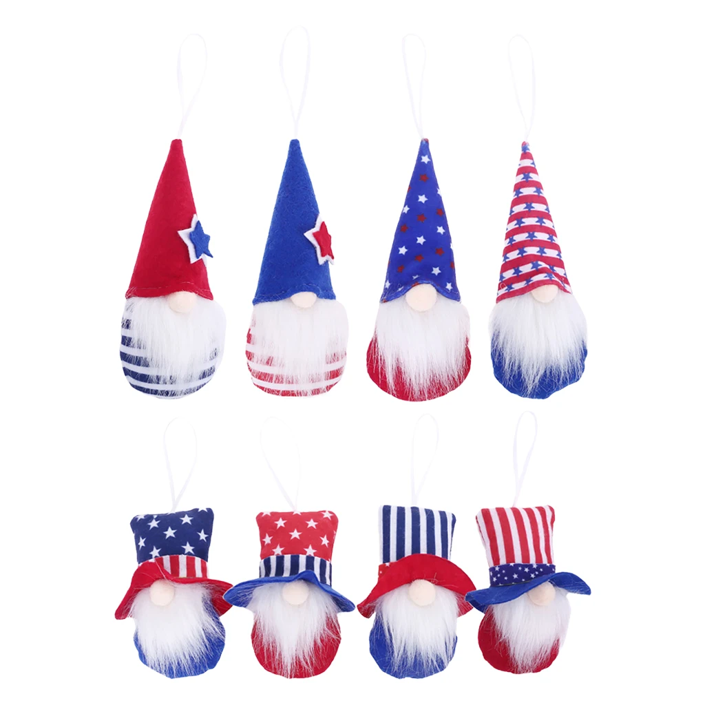4x Gnome плюшевая кукла шведская безлицевая подвесная с Утяжеленным дном | Дом и сад