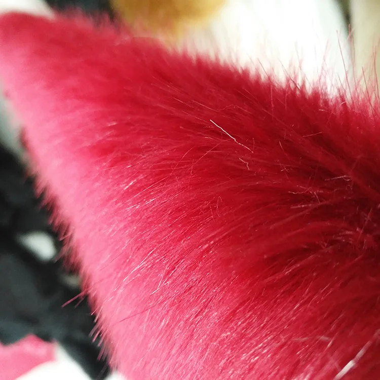 Искусственный мех 30 мм имитация цельного лисьего меха плюшевая одежда меховой