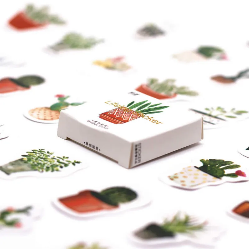 45 шт./упак. Kawaii наклейки для ежедневника милые благословение узор Блокнот журнал