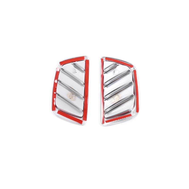 

Carbon Fiber Style ABS Car Dashboard Air Conditioning Vent Frame Trim For Land Rover Discovery Sport L550 2020 Car Accessories