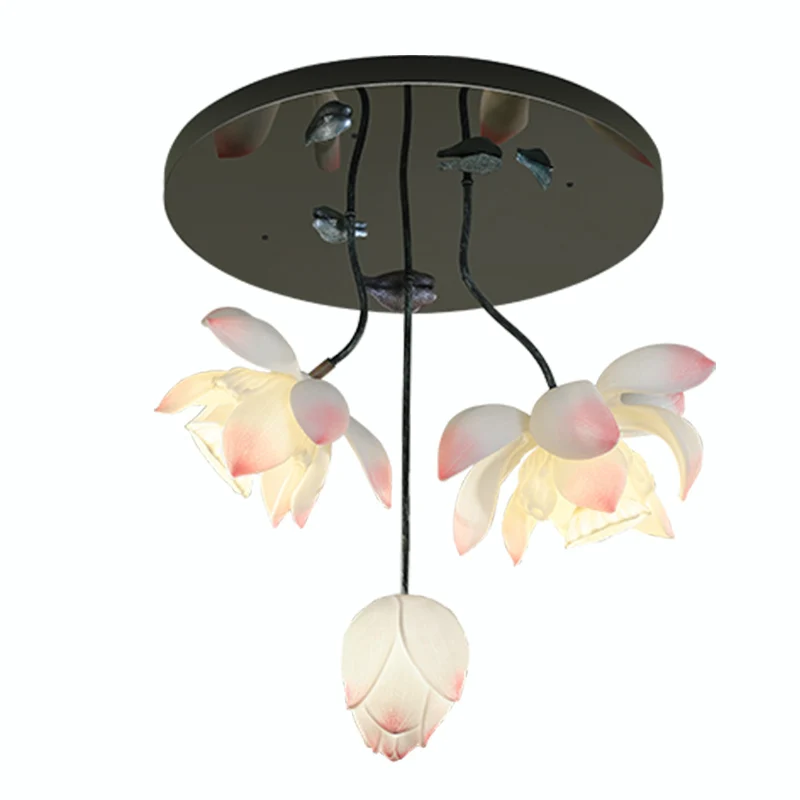 Современный новый китайский потолочный светильник столовая спальня маленькое