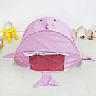Детская Водонепроницаемая Пляжная палатка, тент от солнца, УФ-защита, навес от солнца, с бассейном, для детей, отдыха на открытом воздухе, кемпинга, пляжа