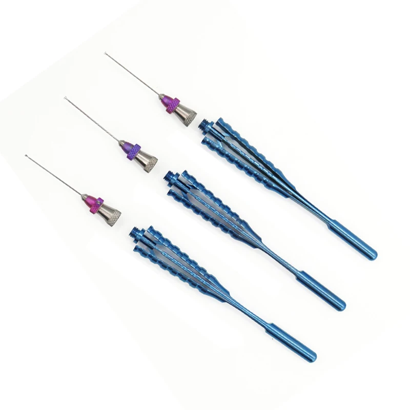 

Titanium alloy microscopic intraocular foreign body tweezers 20G 23G