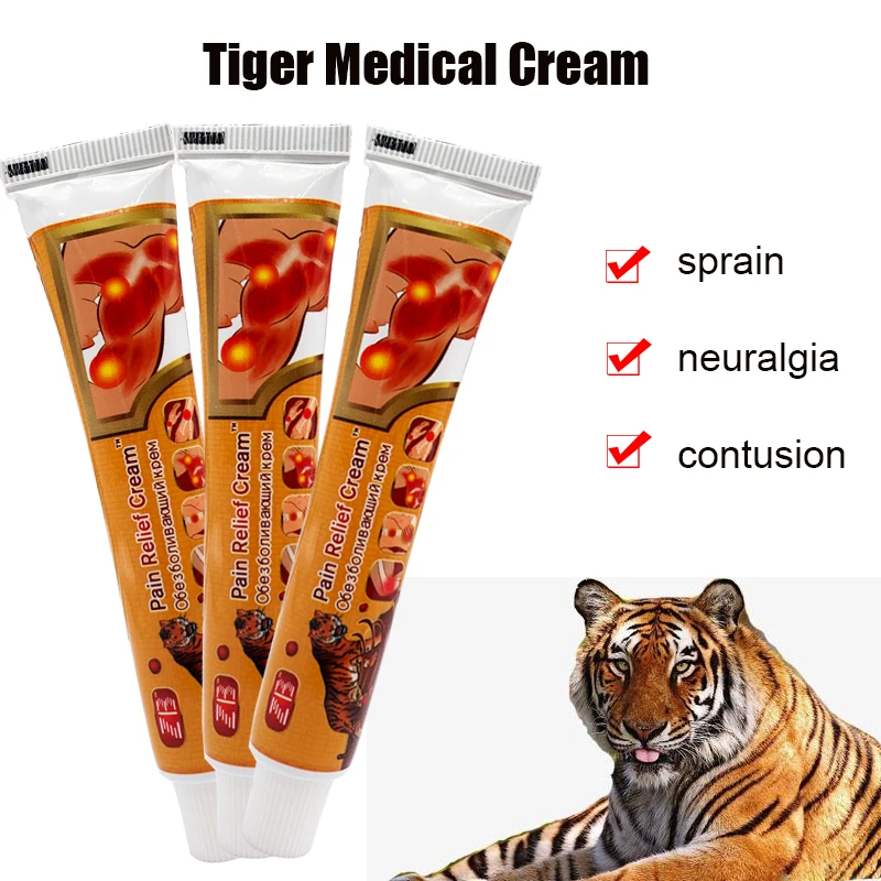

3PCS New Tiger Balm Analgesic Cream Ointment For Rheumatoid Arthritis Joint Back Pain Relief Chinese Medical Plaster Body Care