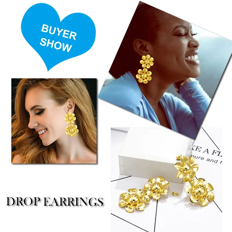 

Женские серьги-гвоздики с покрытием 24-каратным золотом, в спортивном стиле