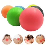 tpe lacrosse ball fitness relieve gym trigger point massage ball training fascia hockey ball exercise ball