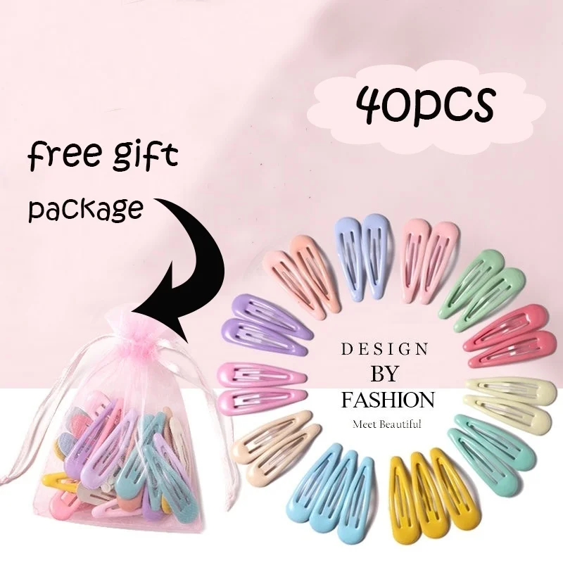 

40pcs Water Drop Hairpin