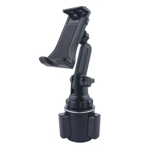 universal cup holder tablet mount car mount adjustable gooseneck cup phone holder car cradle for ipad 12 9 iphone 12 x free global shipping