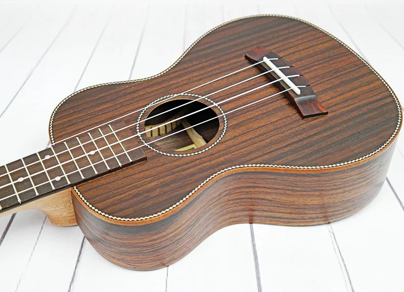 ukulele konzert tenor akustische elektrische gewöhnlichen 23 26 zoll gitarre palisander 4 strings ukulele guitarra handwerk plug in uke free glob