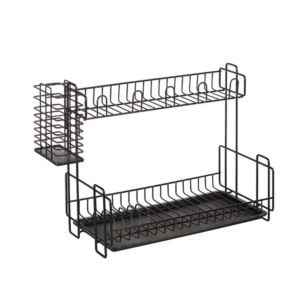 Сушилка для посуды набор 2 х уровневые Кухня органайзер Инструменты плита ложка