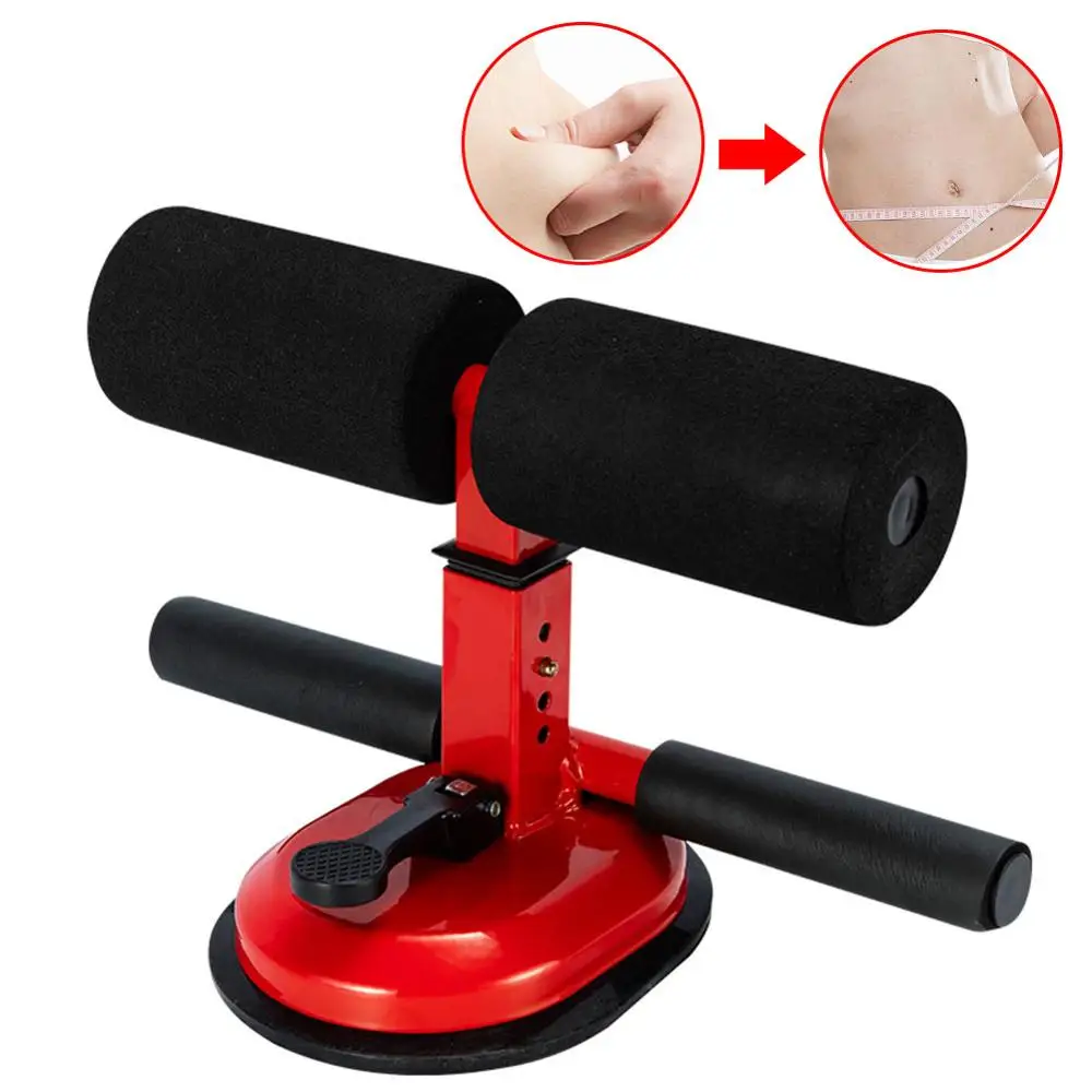 

15cm Large Sucker Double Bar Sit-up Aid Four-level Height Adjustment Sit-up Aid Home Exercise Fitness Sports Equipment