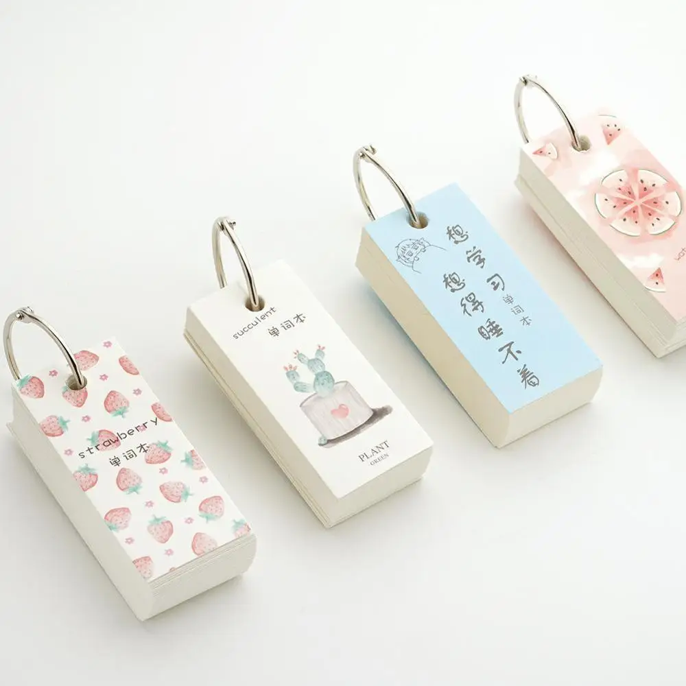 30 листов/блокнот милый мини блокнот школьные принадлежности лексика блокноты