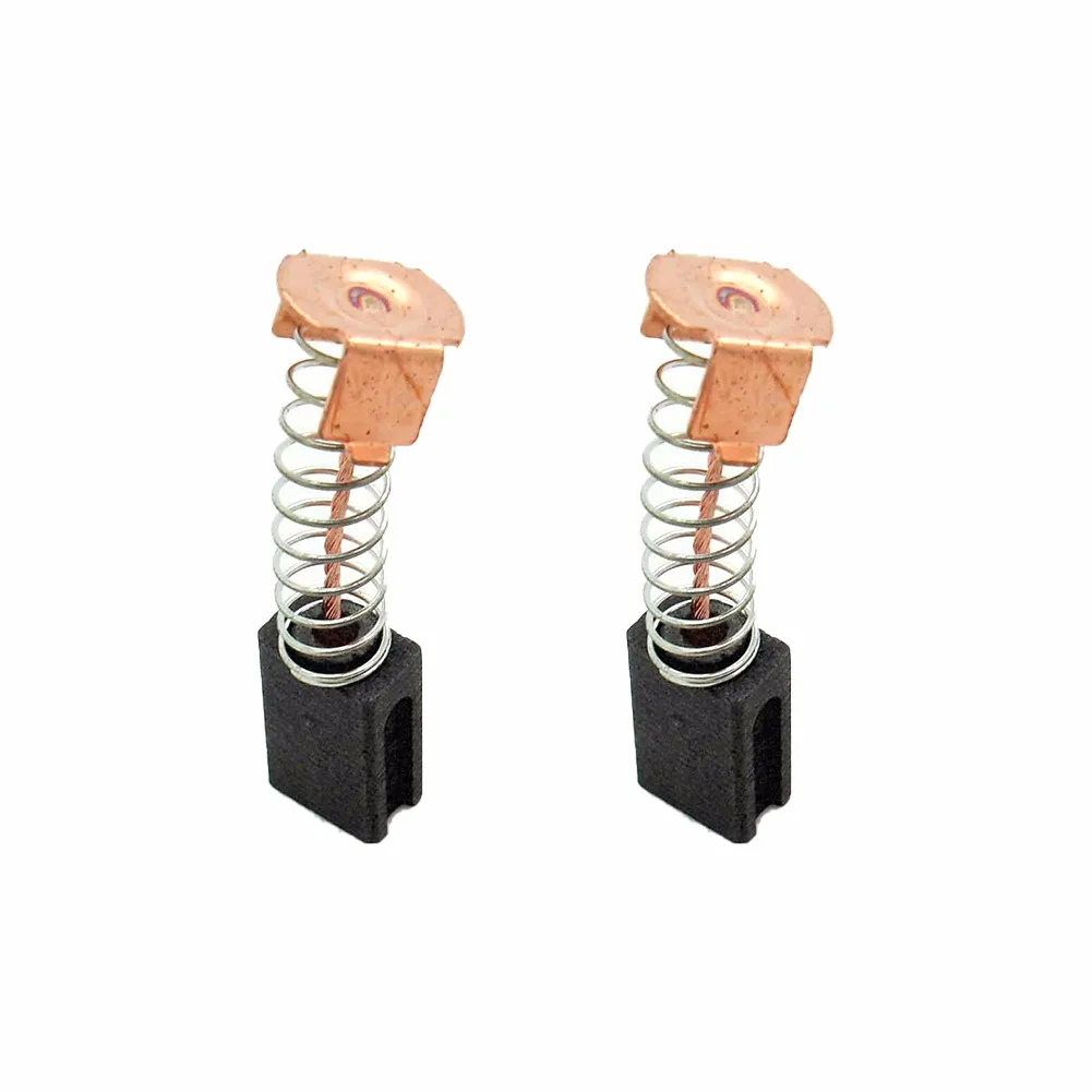 

2Pcs Carbon Brushes Spare Parts Mini Drill Electric Grinder Replacement For Electric Motors Rotary Tool 13 X 8 X 5mm