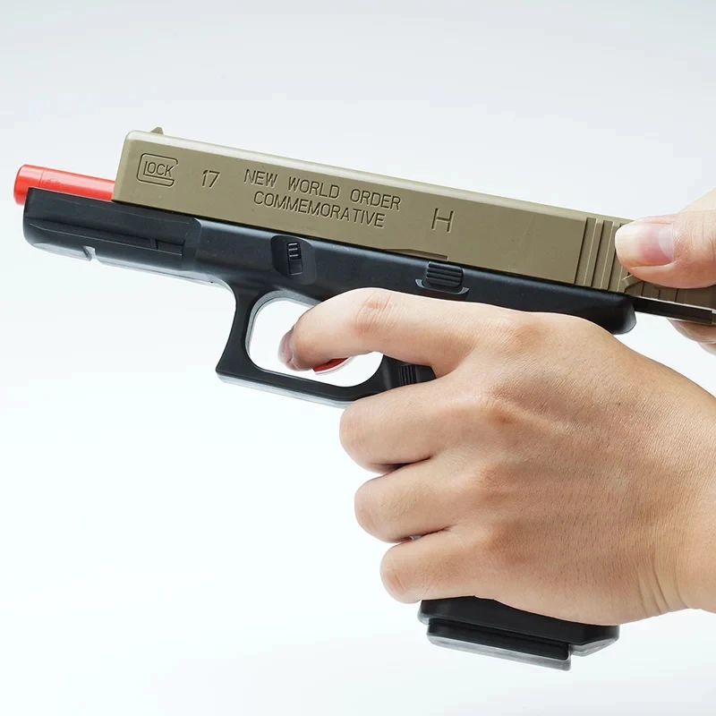 2 шт. пластиковый гелевый мяч пистолет Glock 17 1911 водяные пули игрушки для мальчиков