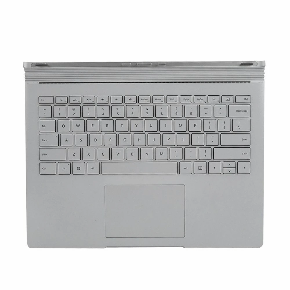 

Fit For Microsoft Surface Book Base Keyboard 1705 For Surface Book (First Generation) Replacement Laptop Keyboard Silver