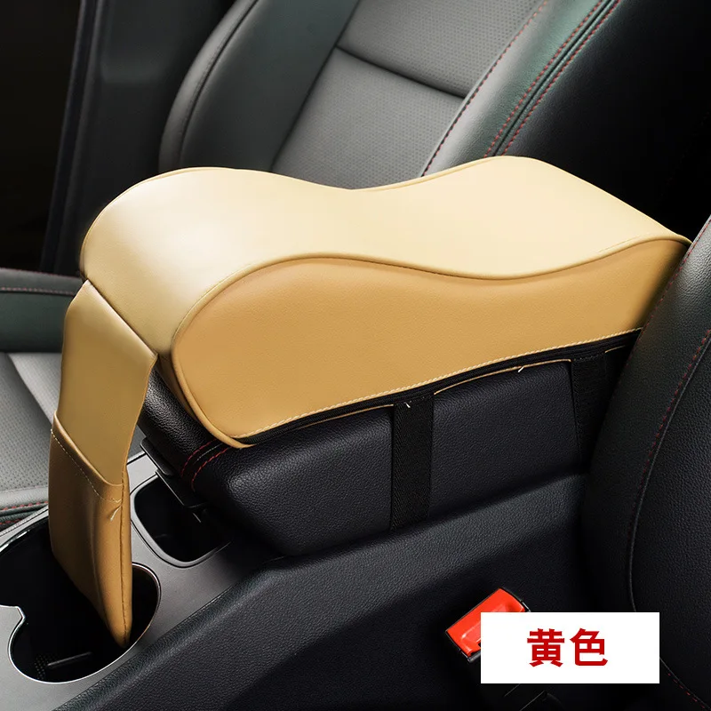 Новый кожаный подлокотник для автомобиля универсальные подлокотники