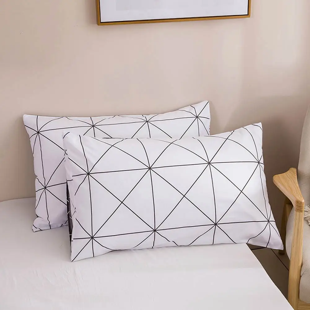 

Svetanya Printed Duvet Cover +Pillowcase Bedding Set US EU AU Single Full Queen King Size Linens