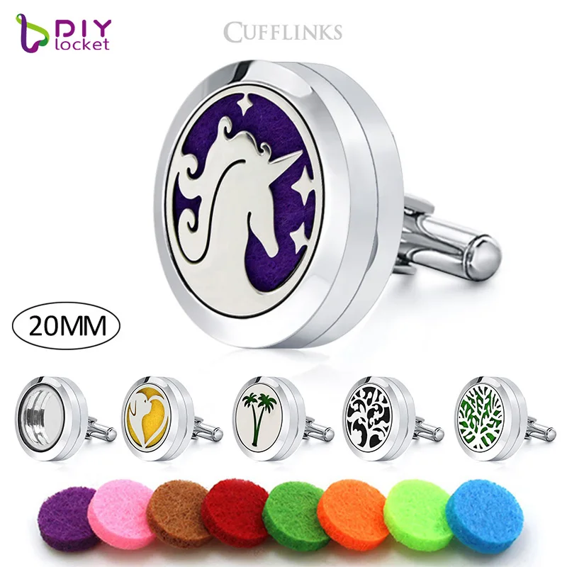 1 пара 20 мм нержавеющая сталь эфирное масло ювелирные изделия с диффузором