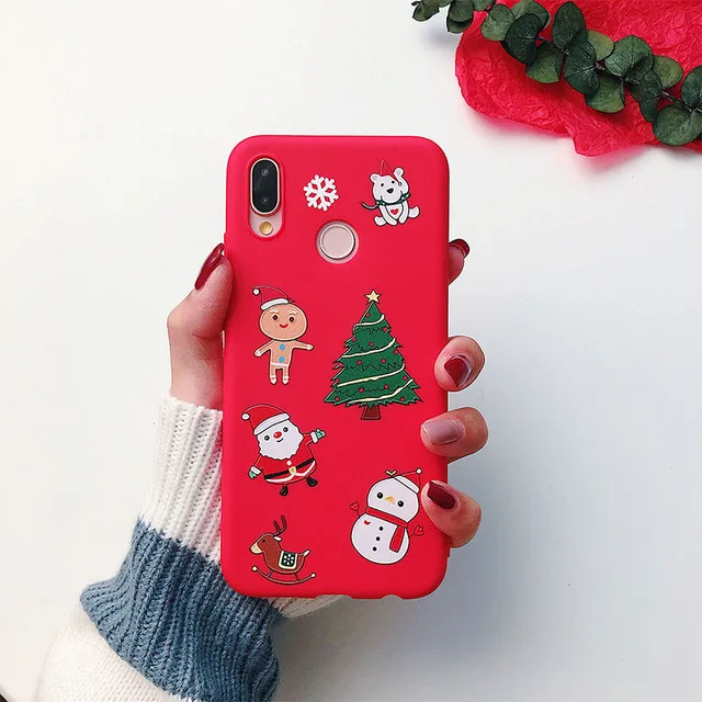 Small Christmas Tree Рождество противоударный чехол для Xiaomi Redmi Note 8 7 Pro Чехол для Xiaomi 9T 9 SE 8 A3 A2 A1 Lite CC9E Redmi K20 5 6 7A задняя крышка - Цвет: Small Christmas Tree
