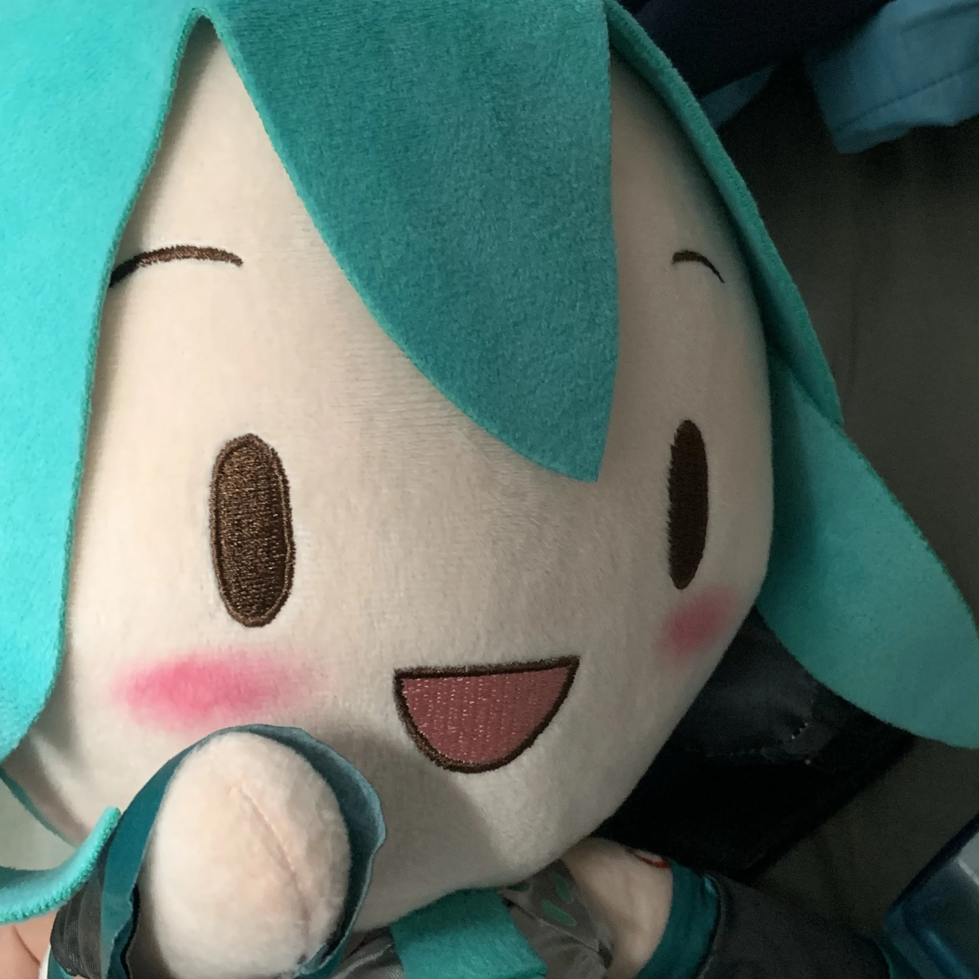 Плюшевая игрушечная кукла Snow Miku большой плюшевый подарок на Рождество 32 см |