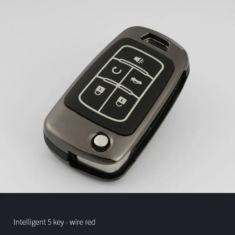 Galvanized Alloy Car Key Case for Chevrolet cruze accessories orlando tahoe trax OPEL VAUXHALL Insignia Astra keychain | Автомобили и