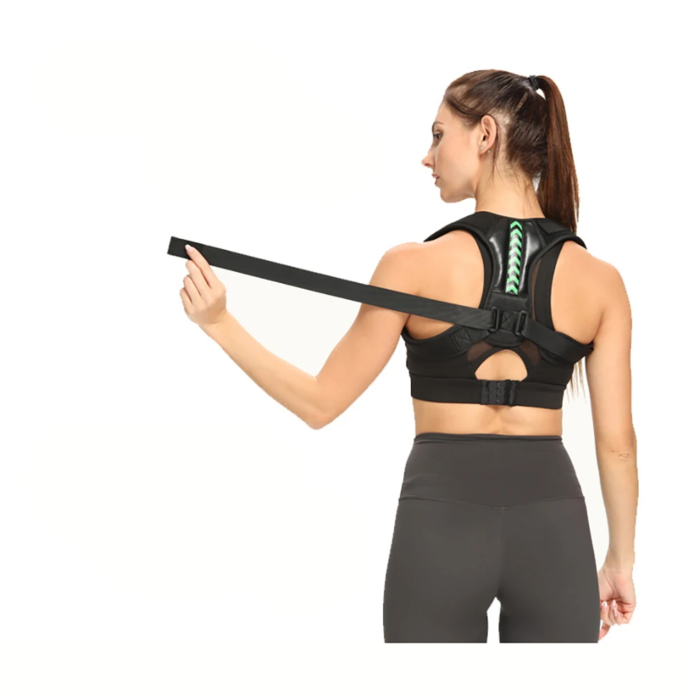 Поддержка позвоночника регулируемый Корректор осанки для спины плеч коррекция